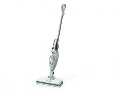 Black+Decker FSM1605 Mopa a Vapor, 1300 W, Blanco