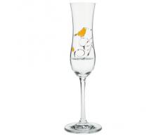 Ritzenhoff 2450037 La Grappa - Copa, diseño de pájaro amarillo