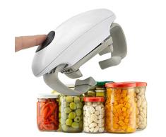 FEKGHJMO Abridor De Latas Eléctrico Abridor De Tarros En Lata De Vidrio Herramientas De Cocina Abrelatas Automático Gadget Abrebotellas Eléctrico