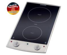 Rommelsbacher EBC 3075/E - Placa vitrocerámica (2 fuegos, Ceran, 3000 W)