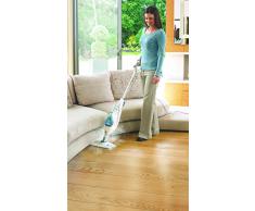 Black+Decker FSMH-1621-S - Mopa a vapor, 1600 W, autonomía 15 minutos, color blanco