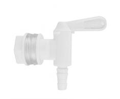 3/8Plástico blanco Cerveza Brew Cucharón Grifo del grifo para el hogar Cerveza Elaboración de cerveza barril Grifo Dispensador de agua Grifo