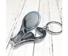 Sexy Bikini Set sandía ilustración clave cadena anillo Toe Nail Clipper cortador Tijeras Kit de herramientas abridor de botella de regalo