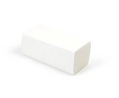Toallas de mano de papel rápido con ZZ-Fold 25 x 23 cm, 2 capas recicladas, blanco, 4000 hojas