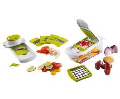 Kitchen Artist MEN216 - Juego de mandolina y cortador de verduras (2 en 1)