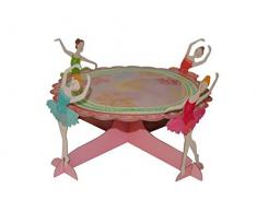 Lote de 10 Expositores Decorativos para Cupcakes Bailarinas . Repostería. Menaje de Cocina. Cumpleaños y Celebraciones. 32 x 20 cm