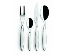 Guzzini Juego de 24 cubiertos Feeling 15,8 x 7,5 x h25,5 cm