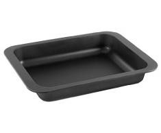 Zenker 6410 - Bandeja para horno cuadrada (25 x 33 cm), color negro