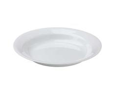 CORELLE - Cuenco/Plato de Sopa, de Vidrio Vitrelle, Modelo Winter Frost, de 15 onzas (Unos 440 ml), Paquete de 6, Color Blanco