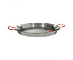 LA IDEAL - Paellera valenciana para 3 personas, 28 cm, Gris