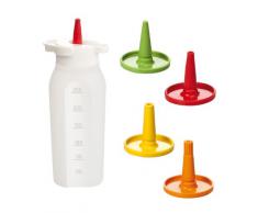 Tescoma 420728 - dispensador de aceite/vinagre (16 cm) Verde, Naranja, Rojo, Color blanco, Amarillo