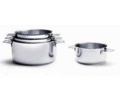 DE BUYER, desde 1830-Twisty-3491.20- Cazuela -Faitout Twisty- Diametro : 20cm