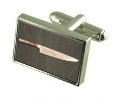 Cuchillo de Chef gemelos Cuadro de Mensaje grabado