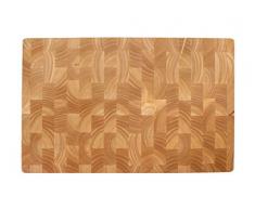 Lacor 60485 - Tabla de corte, madera de caucho, 530 x 325 x 40 mm