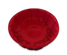 FantasyDay 8‘’ Premium Antiadherente Moldes para Tartas, Moldes de Silicona para Caramelos, Chocolate, Hornear, Tarta, Galletas, Jabón, Hielo - Feliz cumpleaños