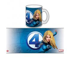 Semic Distribution SMUG010 Marvel Retro Serie 1 - Taza de cerámica, diseño de la Mujer Invisible