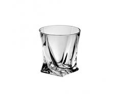 Crystal Julia 8503 Crystalite Vaso de Whisky, 6 pcs, 340 ML