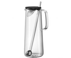 WMF Ice Teatime Jarra para té con colador, Pala y Enfriador Turbo, Vidrio, 41 x 16 x 14 cm