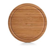 Zeller 25250 Tabla para Cortar, Madera, MarrÃ³n, 30x30x2 cm