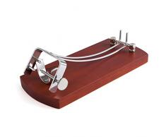 Quid Jamonero Plegable con Soporte de Madera, Palometa Superior para sujeciÃ³n, 36,5 x 16 x 5 cm