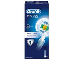 Braun Oral-B Professional Care 700 White & Clean - Cepillo de dientes eléctrico