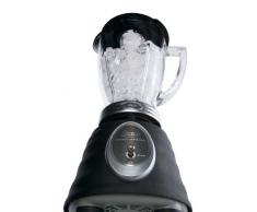 Oster Pro - Batidora de vaso (600 W, jarra de cristal, capacidad de 1.25 L, hierro fundido)