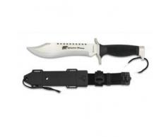 CUCHILLERIA DEPORTIVA Albainox - 32328 - Cuchillo Albainox White Bear. h: 18 cm - Herramienta para Caza, Pesca, Camping, Outdoor, Supervivencia y Bushcraft