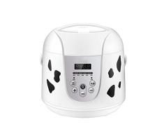 ZXCY Mini 2L Olla arrocera Digital con Olla Interior Multi-Olla Vaporera de Alimentos portátil y Multifuncional para gachas de Sopa Arroz de Comida al Vapor