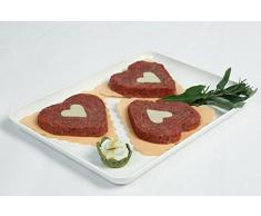 Molde Profesional Hamburguesa Corazón (100/160 gr.)