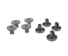Cesta de 8 ruedas compatible con AEG, Electrolux, Zanussi, Tricity Lavavajillas