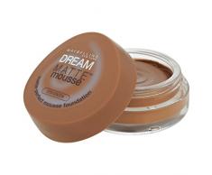 Maybelline Dream Matte 70 Cocoa Cazuela Crema - base de maquillaje (Cocoa, Piel mixta, Piel seca, Piel normal, Piel grasosa, Piel sensible, Mujeres, Cazuela, Crema, Suavizante)