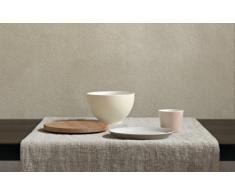 Alessi DC03/76 LG Tonale Mokka - Tazas sin asa (4 unidades), color gris claro