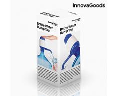 InnovaGoods Dispensador de Agua para Garrafas, Polipropileno, Blanco/Azul, 16.5x8x18 cm