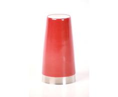 Vinilo rojo profesional Boston coctelera lata de 828 ml, y Boston de cristal Set