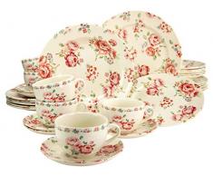 Creatable 19424 Fragrance Rose - Vajilla Completa (30 Piezas)