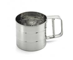 Karl Weis & CIE. 12705 - Tamiz para harina y azÃºcar (Acero Inoxidable, Capacidad de 350Â g, Peso de 133Â g, 15Â xÂ 10Â xÂ 9Â cm)