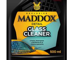 Maddox Detail - Glass Cleaner - Limpiacristales Triple Acción, Limpia, Desengrasa y Abrillanta (500ml)