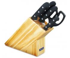 Arcos Maitre - Taco de 4 cuchillos y tijera (5pzs)