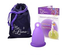 MeLuna Classic Copa Menstrual, Anillo, Violeta, Talla XL - 1 Unidad