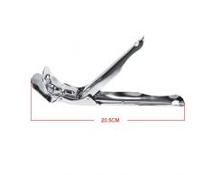 Clip de Tazón, Pinzas de Seguridad Caliente Abrazadera de Placa de Captura de Acero Inoxidable Tipo de Mano Práctica Gadgets de Cocina a Prueba de Calor para Platos Calientes, Placas