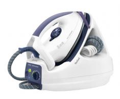 Tefal Easy Pressing GV5245E0 Centro de planchado, 4.5 bares, 1.7 L, acero inoxidable, color lila y blanco