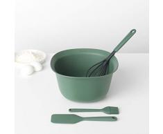 Brabantia Tasty+ Set de Utensilios para repostería, Verde, 3.2 l