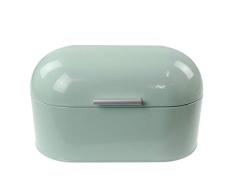 Apollo Panera metálica, 34 x 17 x 19 cm, Color Verde Menta