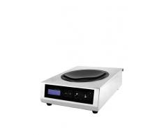 Lacor 69138 Placa InducciÃ³n Wok Profesional 3500W, Inox y negro