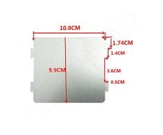 2 pcs microondas horno partes Slice de mica Super de grosor aislamiento de calor accesorios, cubierta de guía de onda para Frigidaire 5304464061