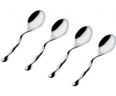 Alessi Il Caffe - Cucharas de café, 4 unidades