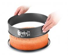 Tescoma Molde Tarta Desmontable 28Cm Fondo Ancho Delicia, Multicolor