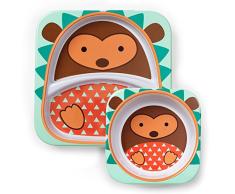 Skip Hop Zoo - Set vajilla, diseño hedgehog, multicolor