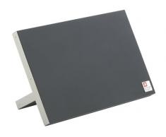 Richardson Sheffield Amefa Stahlwaren R164HSRC57846 Bloque magnÃ©tico para Cuchillos (Acero Inoxidable, Superficie Plana, Cuchillos no incluidos), Color Negro