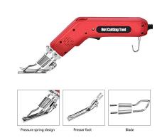 HUKOER Cuchillo Eléctrico Profesional Cortador de calefacción para Cortar la Cinta, Cuerda y Varias telas 100W / 220V